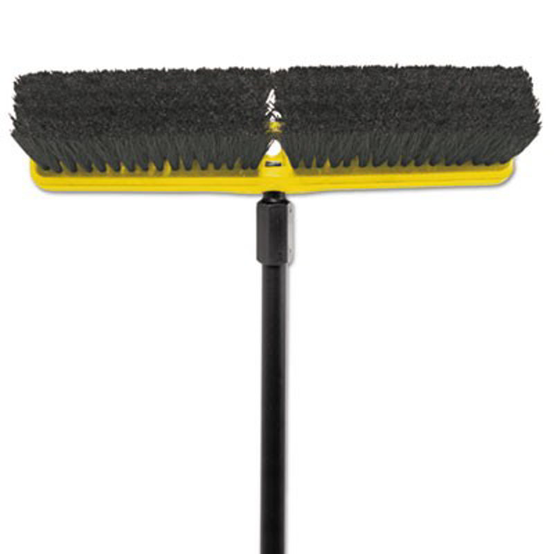 18″ WIDE, PLASTIC PUSH BROOM HEAD Universal Industrial Supply