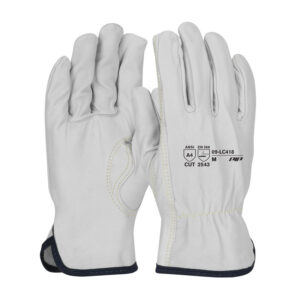 Premium Grade Top Grain Goatskin Leather Drivers Glove with Aramid Blended Lining - Keystone Thumb