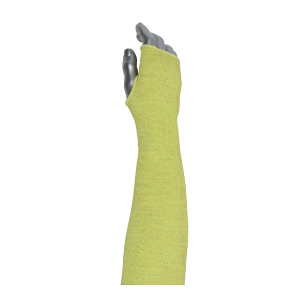 Single-Ply PolyKor® Xrystal® / Para-Aramid Blended Sleeve with Smart-Fit® and Thumb Hole