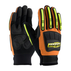 MOG™ Synthetic Leather Palm with Fabric Back - TPR Impact Protection