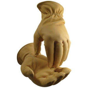 Premium Gold Goat Grain Leather Drivers Glove - Kontour™ Design