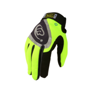 Touchscreen-compatible, high-visibility automotive gloves, for dexterous hand protection