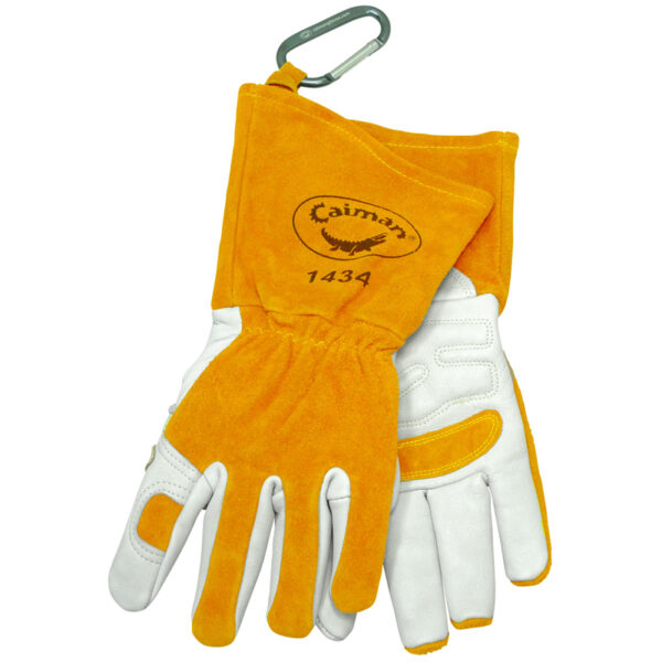 Premium Cow Grain MIG/Stick/Multi-Task Welder's Glove with Padded & Reinforced Palm