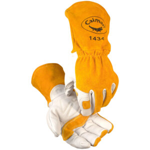 Premium Cow Grain MIG/Stick/Multi-Task Welder's Glove with Padded & Reinforced Palm