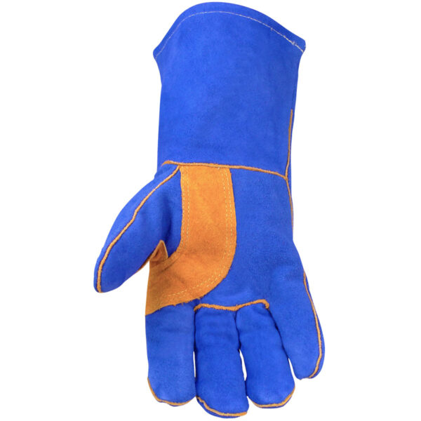 Premium Split Cowhide Leather Welder's Glove with Foam Lining and Kevlar® Stitching