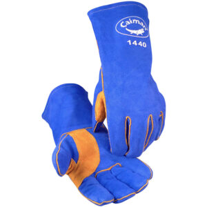 Premium Split Cowhide Leather Welder's Glove with Foam Lining and Kevlar® Stitching