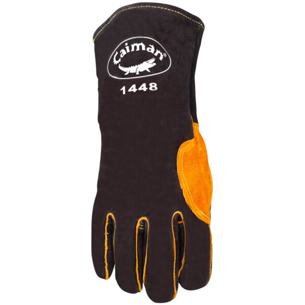 Premium Split Cowhide Leather Welder's Glove with Foam Lining and Aluminized Insulation