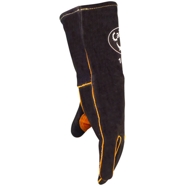 Premium Split Cowhide Leather Welder's Glove with Foam Lining and Aluminized Insulation