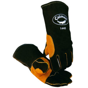 Premium Split Cowhide Leather Welder's Glove with Foam Lining and Aluminized Insulation