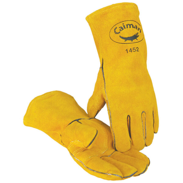 Cow Split Foam Insulated Stick Welding Gloves
