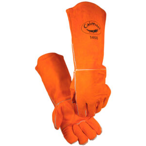 18in Cow Split Reinforced Palm Stick Welding Gloves