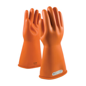 Class 1 Rubber Insulating Glove with Straight Cuff - 14"