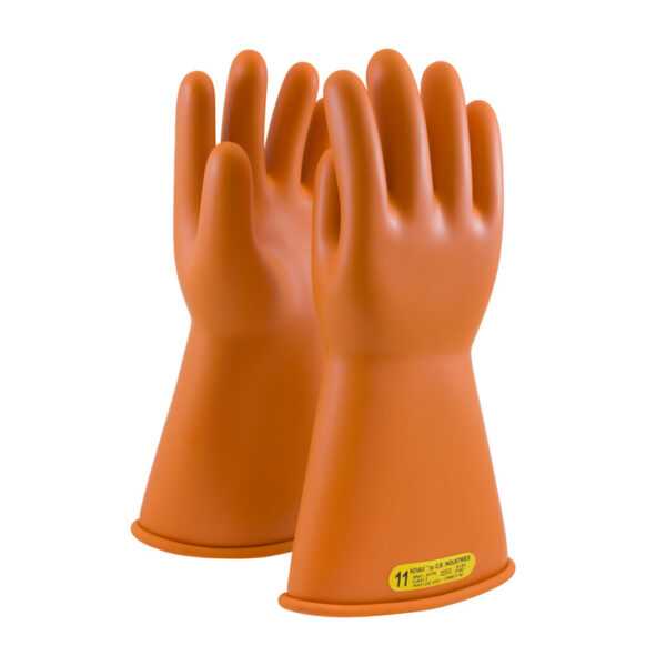 Class 2 Rubber Insulating Glove with Straight Cuff - 14"