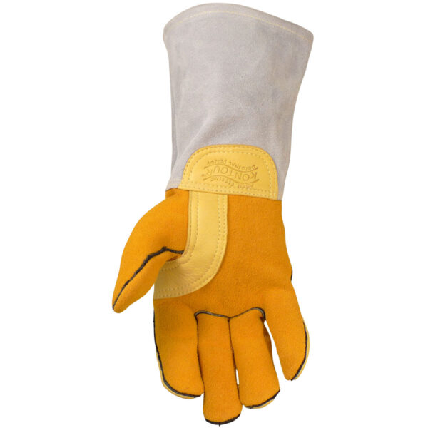 Premium Elk Skin MIG/Stick Welder's Glove with Wool Insulated Back