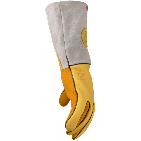 Premium Elk Skin MIG/Stick Welder's Glove with Wool Insulated Back