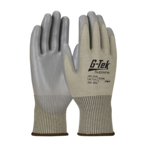 Seamless Knit Suprene™ Blended Glove with Polyurethane Coated Flat Grip on Palm & Fingers