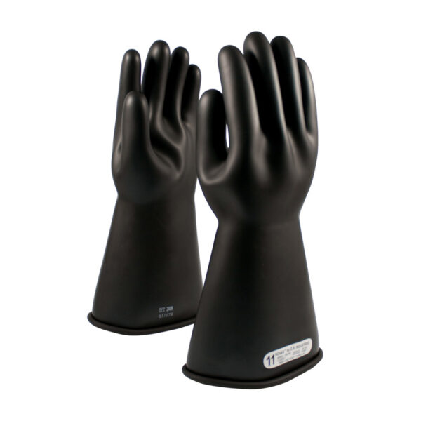 Class 1 Rubber Insulating Glove with Straight Cuff - 14"