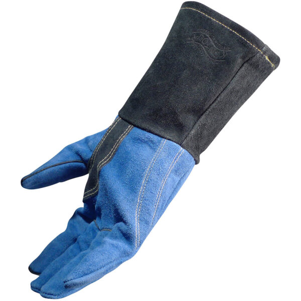 Premium Split Cowhide MIG/Stick Welder's Glove with Fleece Lining and Para-Aramid Cut Liner