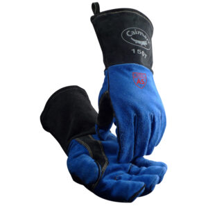 Premium Split Cowhide MIG/Stick Welder's Glove with Fleece Lining and Para-Aramid Cut Liner