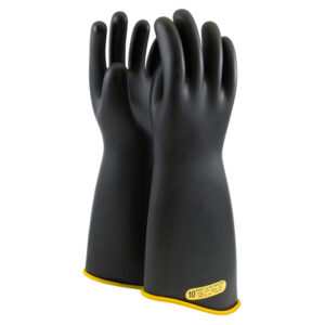 Class 2 Rubber Insulating Glove with Contour Cuff - 18"