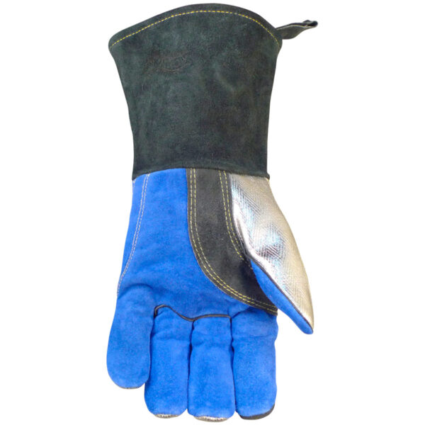 Premium Split Cowhide MIG/Stick Welder's Glove with Wool Insulation and Aluminized Back