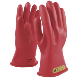 Class 00 Rubber Insulating Glove with Straight Cuff - 11"