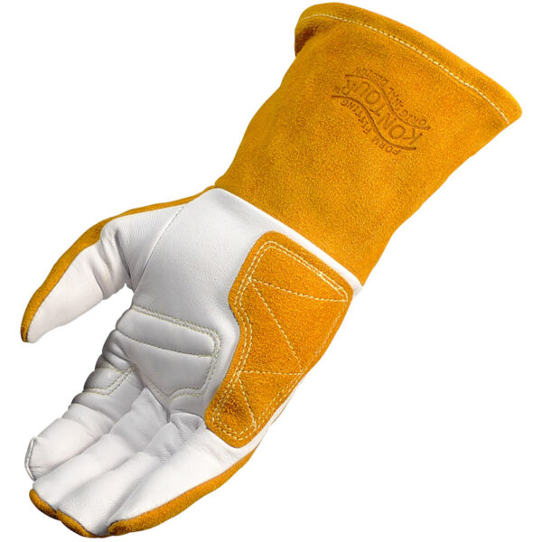 Premium Goat Grain TIG/Multi-Task Welder's Glove with Unlined Padded Palm