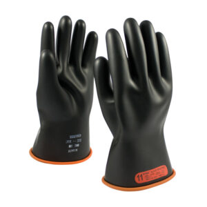 Class 0 Rubber Insulating Glove with Straight Cuff - 11"