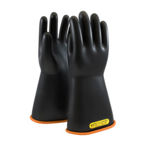 Class 2 Rubber Insulating Glove with Straight Cuff - 14"