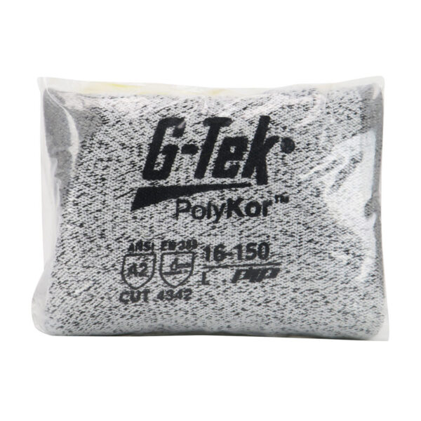 Seamless Knit PolyKor® Blended Glove with Polyurethane Coated Flat Grip on Palm & Fingers - Vend-Ready