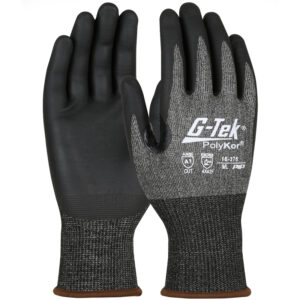 Seamless Knit PolyKor® X7™ Blended Glove with Nitrile Coated Foam Grip on Palm & Fingers - Touchscreen Compatible