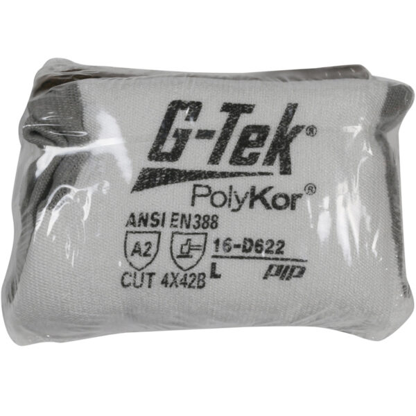 Seamless Knit PolyKor® Blended Glove with Polyurethane Coated Flat Grip on Palm & Fingers - Vend-Ready