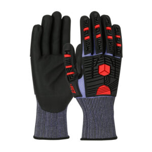 Seamless Knit PolyKor® X7™ Blended Glove with Impact Protection and NeoFoam® Coated Palm & Fingers