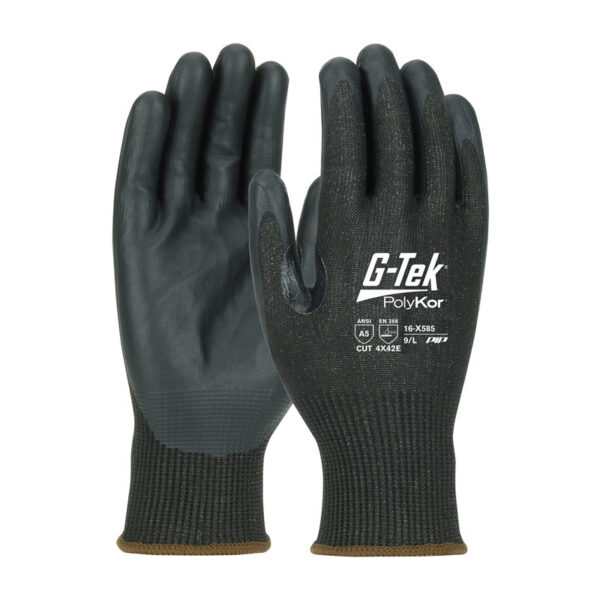 Seamless Knit PolyKor® Xrystal® Blended Glove with NeoFoam® Coated Palm & Fingers - Touchscreen Compatible