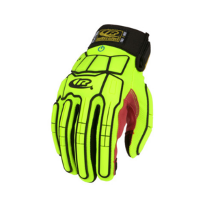 Touchscreen-compatible TPR and synthetic leather impact gloves, for comfort and usability