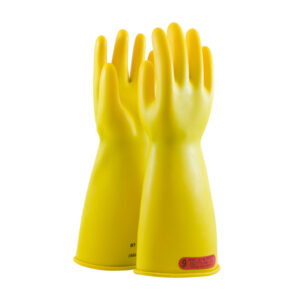 Class 0 Rubber Insulating Glove with Straight Cuff - 14"