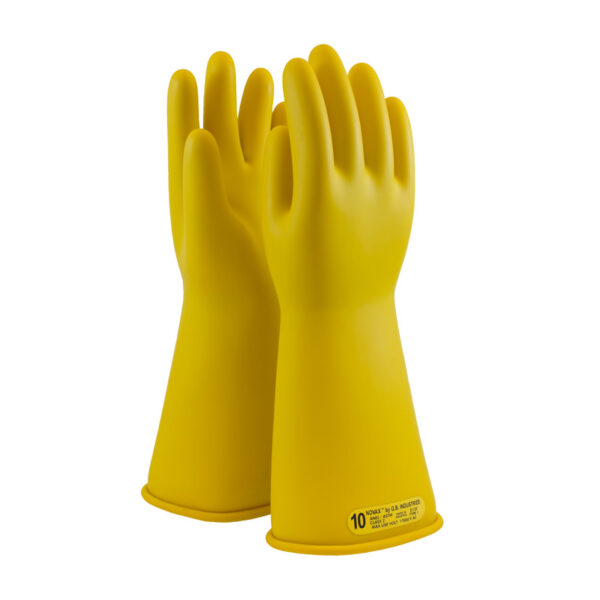 Class 2 Rubber Insulating Glove with Straight Cuff - 14"