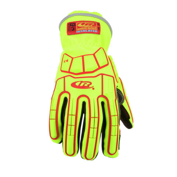 Insulated, waterproof impact gloves, with insulation and waterproof barrier to keep hands warm and dry