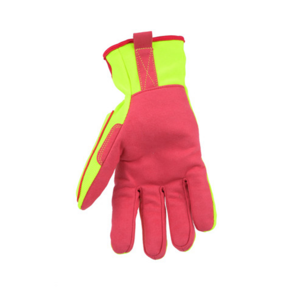 Medium-duty impact gloves featuring a cut-resistant dual-layer synthetic leather palm