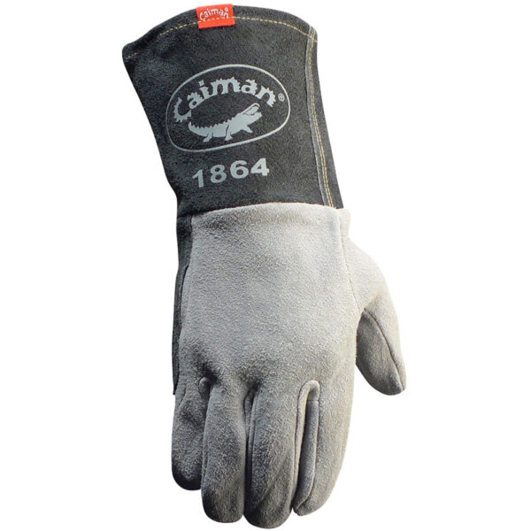 Premium Split Deerskin TIG Unlined Welder's Glove with Lean-On Reinforcement Patch