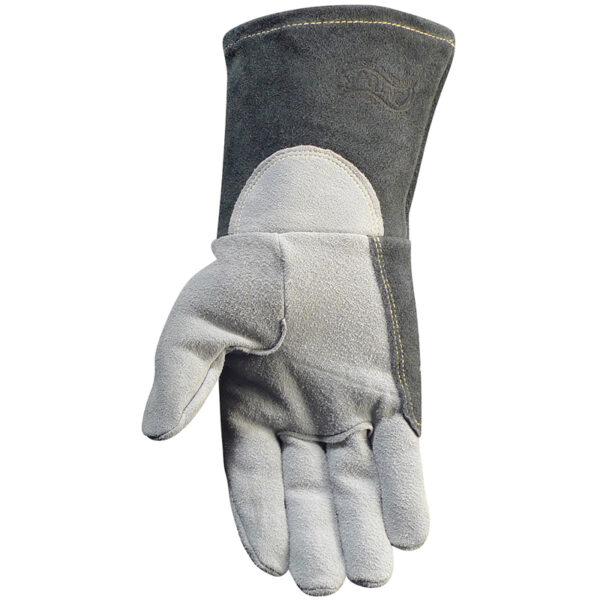 Premium Split Deerskin TIG Unlined Welder's Glove with Lean-On Reinforcement Patch
