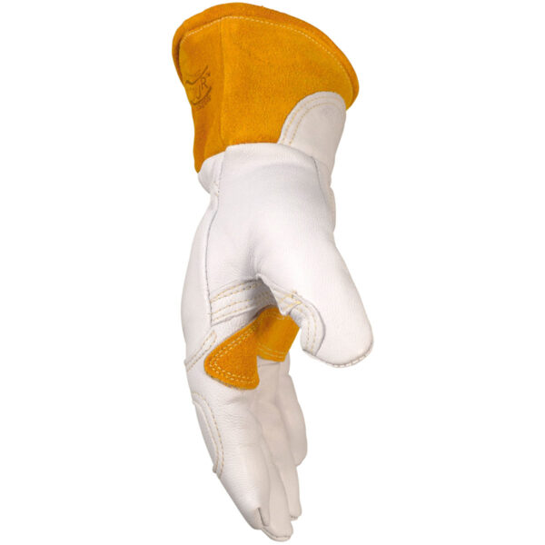 Premium Goat Grain TIG/MIG/ Multi-Task Welder's Glove with Boarhide™ Palm Patch & Scalloped Cuff