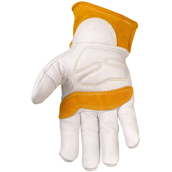 Premium Goat Grain TIG/MIG/ Multi-Task Welder's Glove with Boarhide™ Palm Patch & Scalloped Cuff