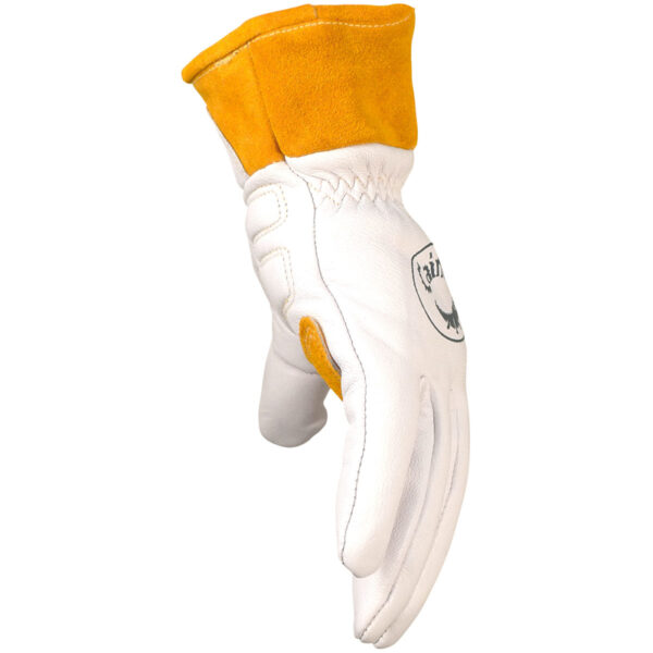 Premium Goat Grain TIG/MIG/ Multi-Task Welder's Glove with Boarhide™ Palm Patch & Scalloped Cuff