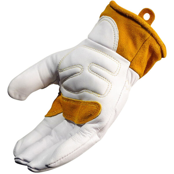 Premium Goat Grain TIG/MIG/ Multi-Task Welder's Glove with Boarhide™ Palm Patch & Scalloped Cuff