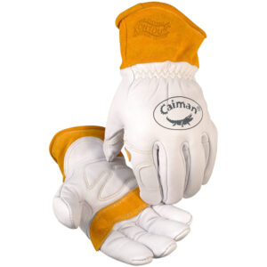 Premium Goat Grain TIG/MIG/ Multi-Task Welder's Glove with Boarhide™ Palm Patch & Scalloped Cuff