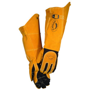 21" Deerskin FR Insulated MIG/Stick Welding Gloves