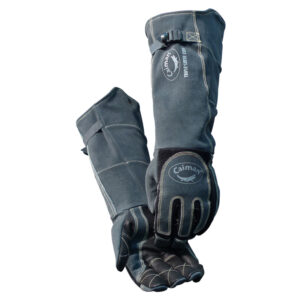 Premium Top Grain MIG/Stick Welder's Glove with Heavy Duty Triple-Layer Cuff - 21" Length