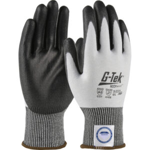 Seamless Knit Dyneema® Phoenix Blended Glove with Polyurethane Coated Flat Grip on Palm & Fingers