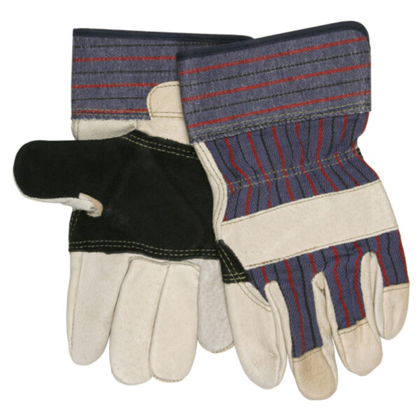 Grain Pigskin Leather Palm Work Gloves